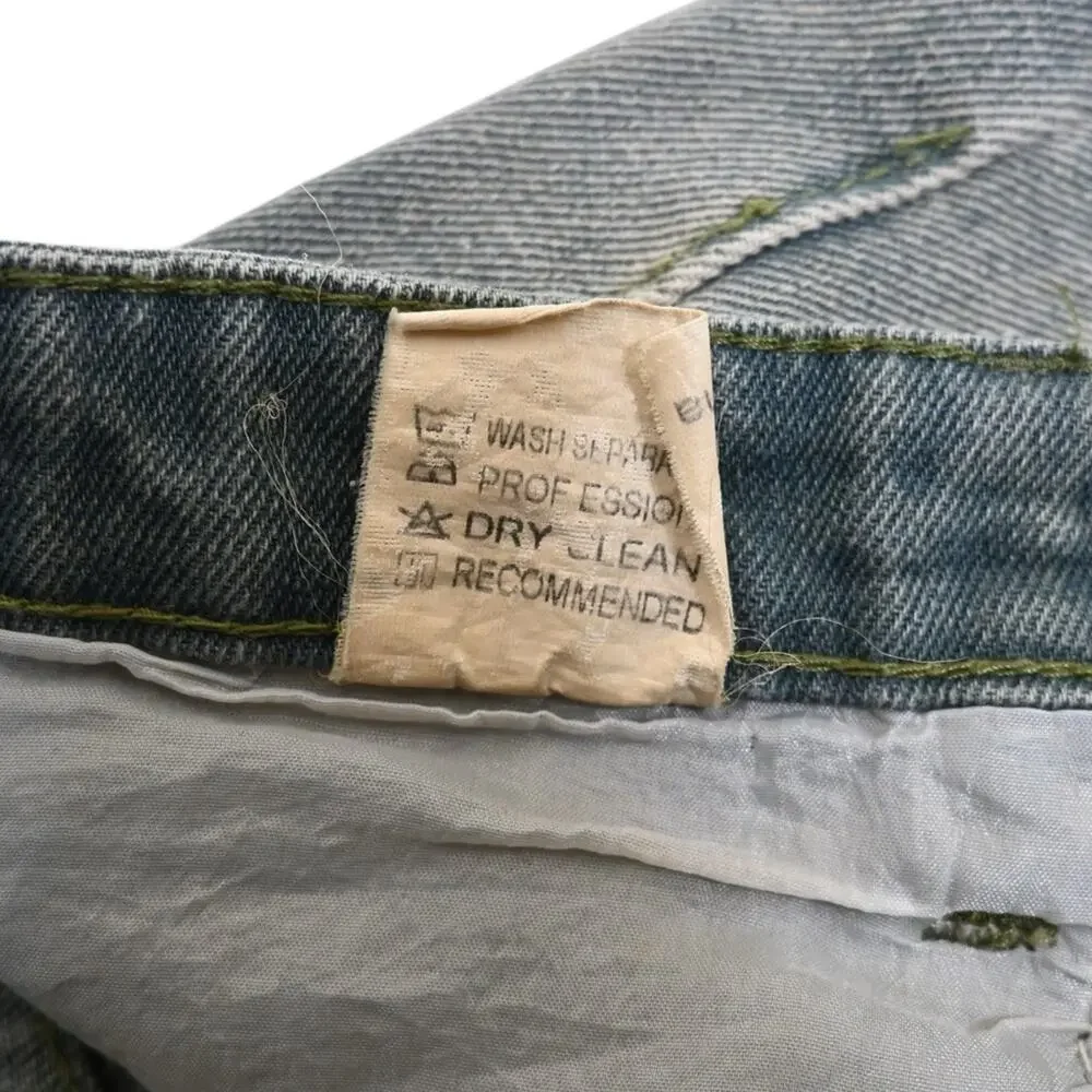 Misslook Women's S Exposed Button Fly Cutoff Jean Shorts
